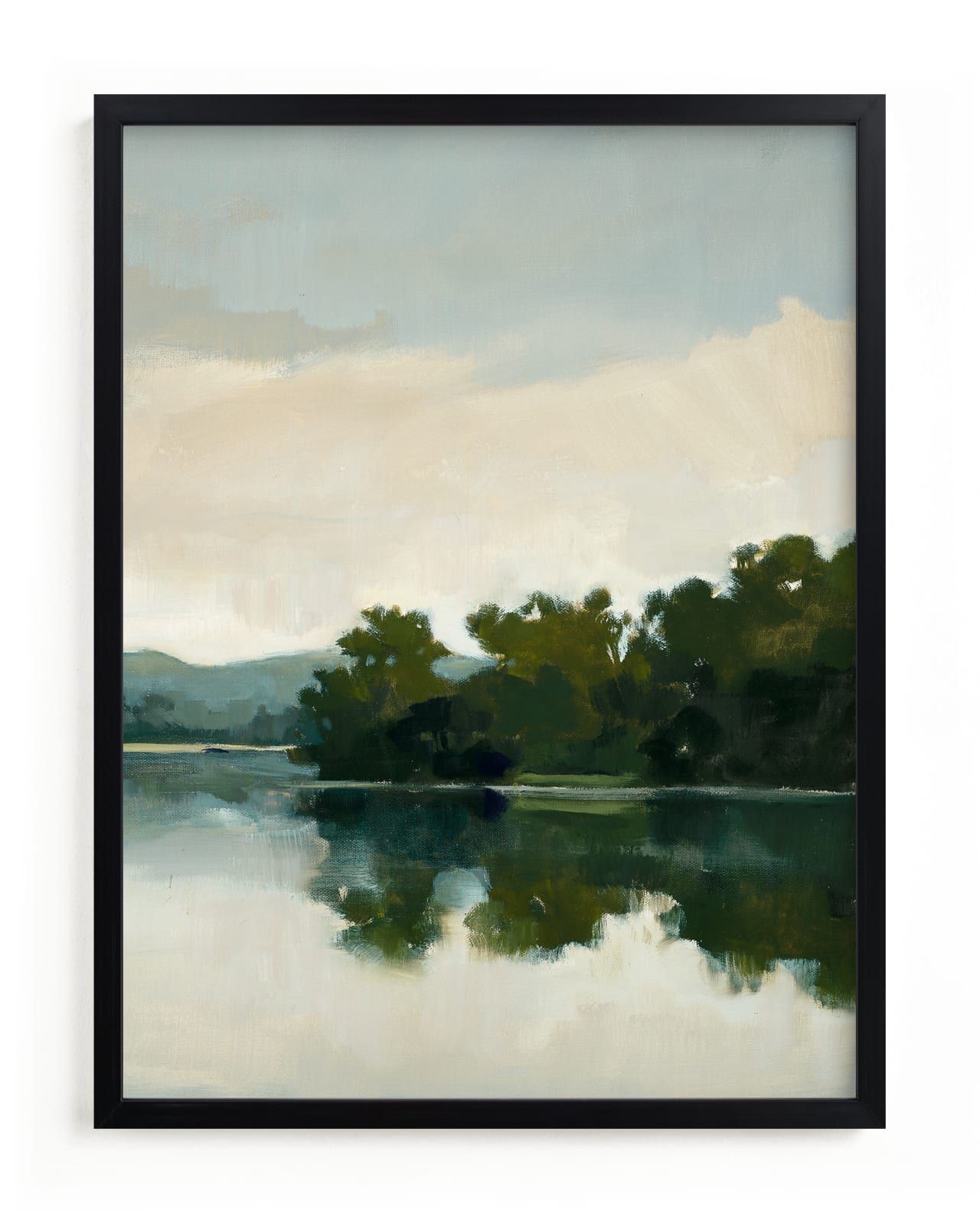 "Tranquil Waters III" - Painting Limited Edition Art Print by Stephanie Goos Johnson. | Minted