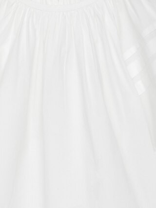 Popeline-Bluse mit Biesen – Weiß – Kinder – ARKET DE | Arket EU