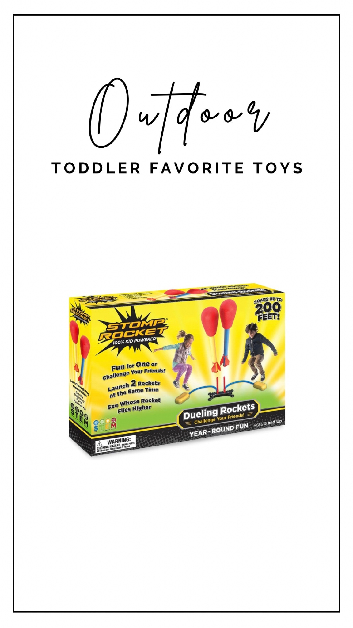 A toy my kids, 1 & 3 will play hours with! 