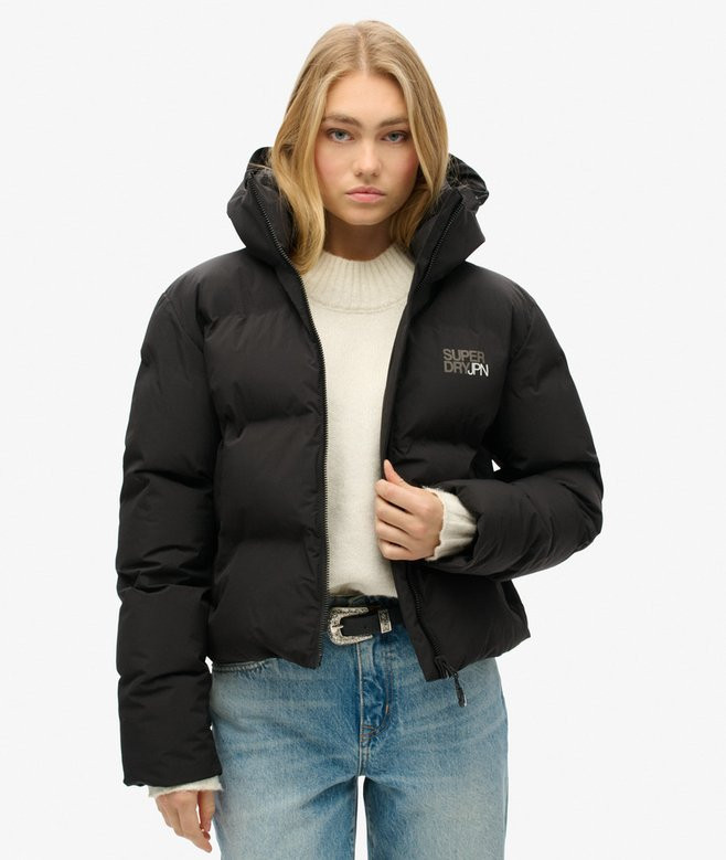 Hooded Boxy Puffer Jacket | Superdry (UK)