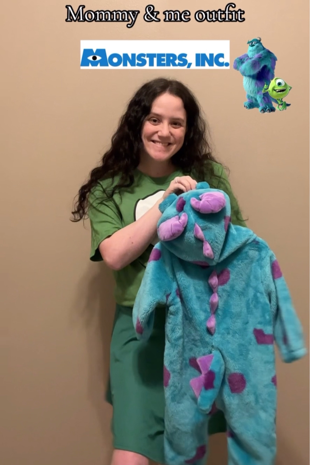 Mommy and me outfit Disney Pixar Monsters Inc 💚🩵

#LTKfamily #LTKbaby #LTKkids