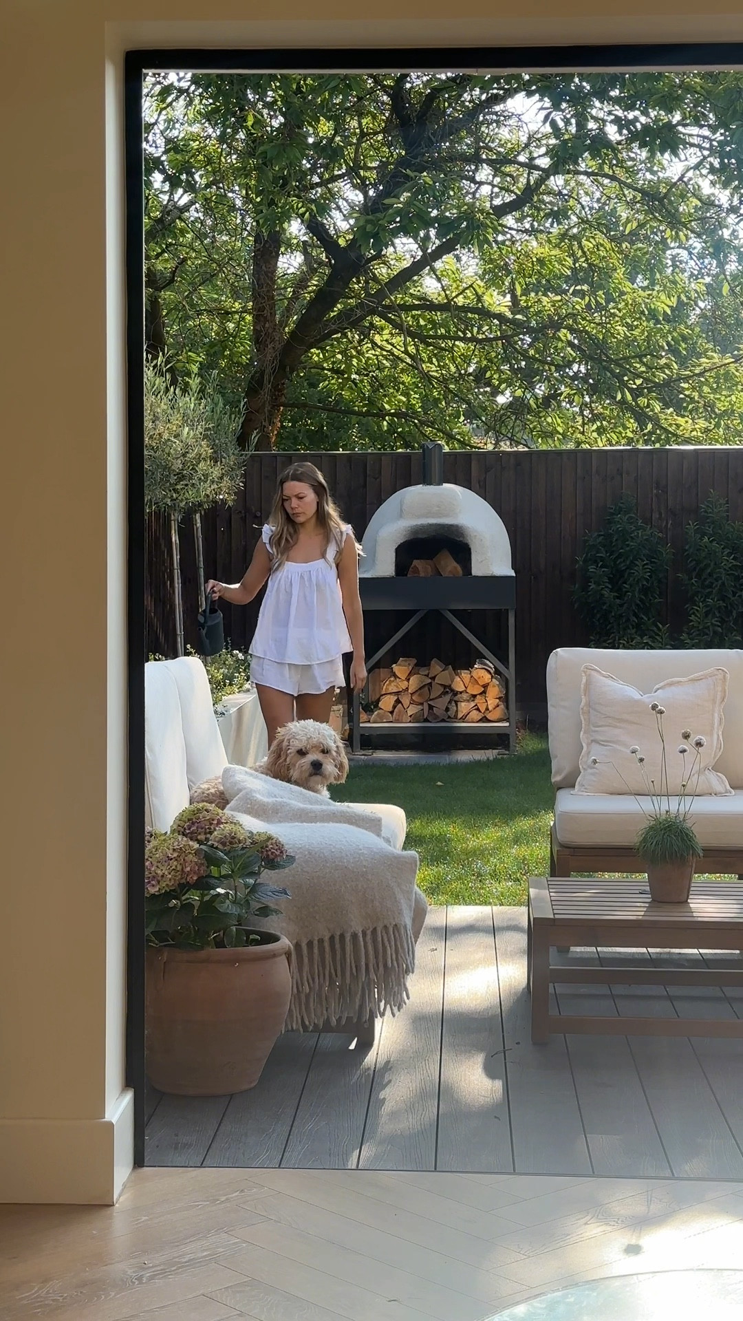 White pj set, ruffle white pjs, shortie set, summer set, 

#LTKeurope #LTKuk #LTKstyletip