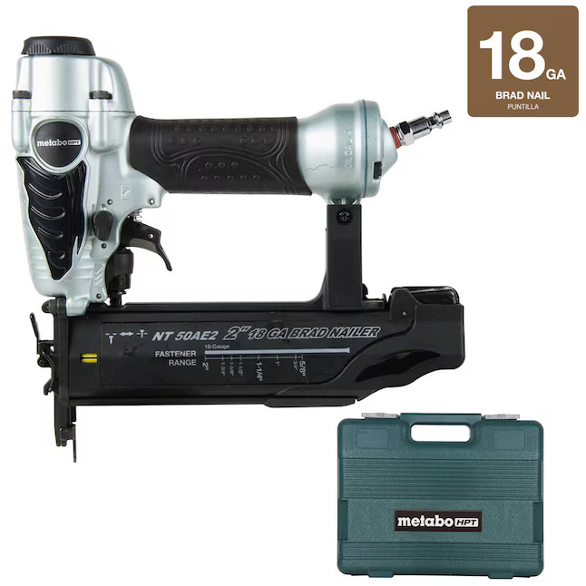 Metabo HPT 2-in 18-Gauge Pneumatic Brad Nailer | Lowe's