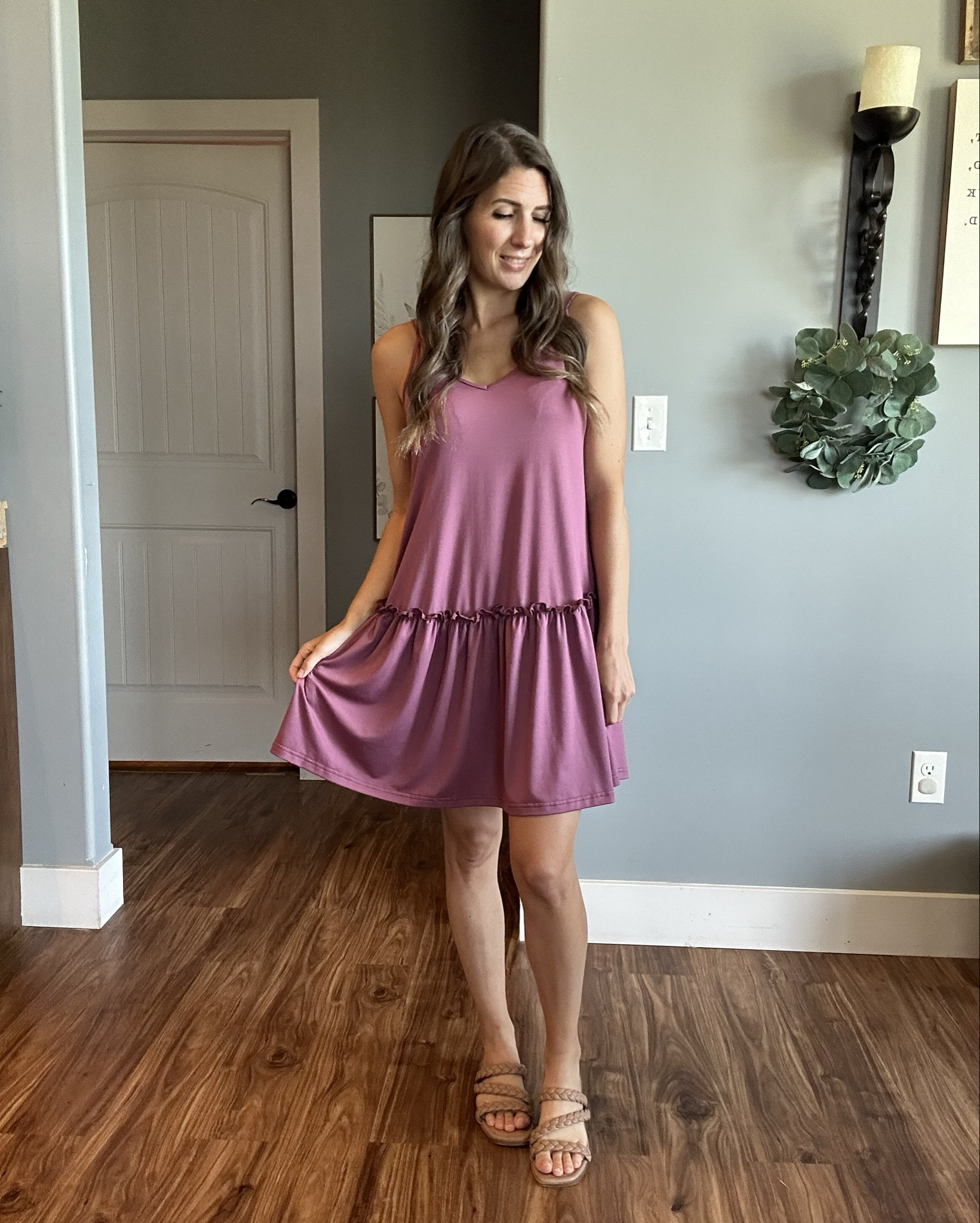 This dress is sooooo buttery soft 🫠 

I am wearing size small  

#LTKStyleTip #LTKFindsUnder50 #LTKSeasonal