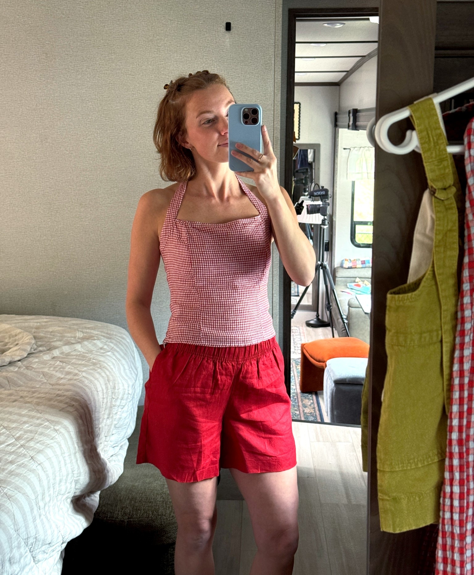 haven’t worn a halter top in at least a decade! this one is lined and has a hidden zipper so you can get in and out easily 😍

#LTKmomlife #LTKSeasonal