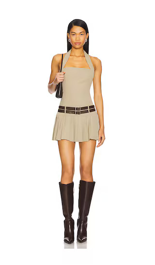 Jila Mini Dress in Sage | Revolve Clothing (Global)