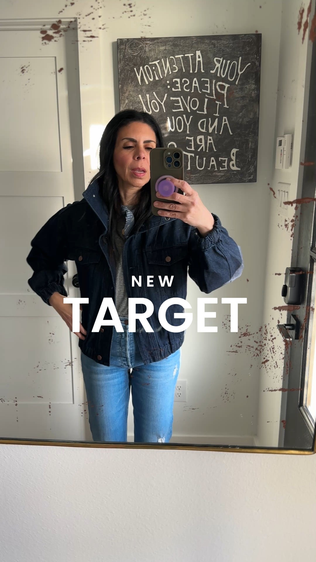 New at Target! LOVE a high collar - so chic. ❤️ Wearing an XS

#LTKmomlife #LTKootd #LTKOver40