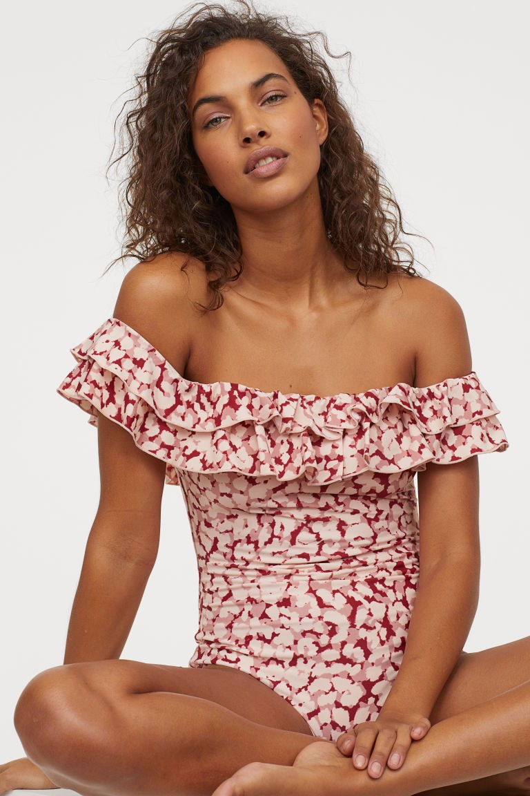 Off-the-shoulder Swimsuit | H&M (US + CA)