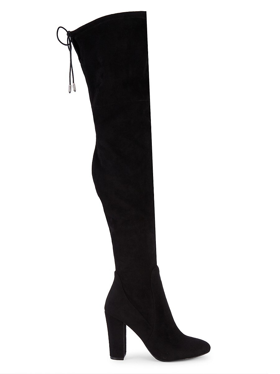 Dolce Vita Women's Katy Suede Over-The-Knee Boots - Black - Size 9.5 | Saks Fifth Avenue OFF 5TH