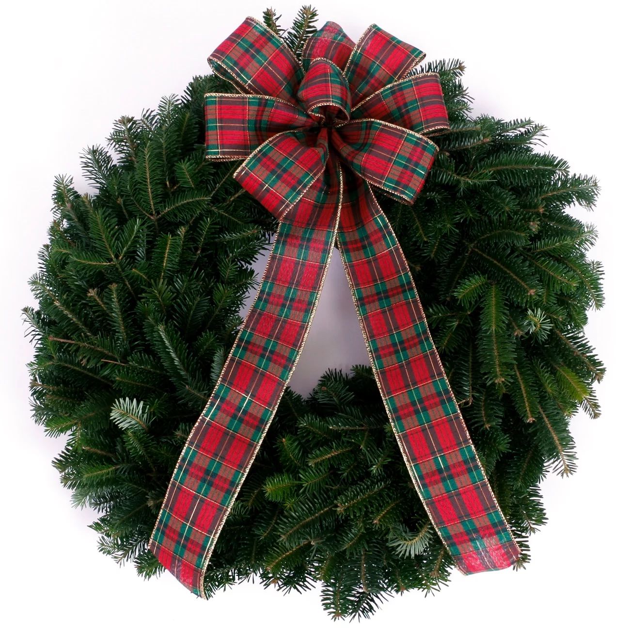 Van Zyverden Fir Wreath, 24" (Green) - Walmart.com | Walmart (US)