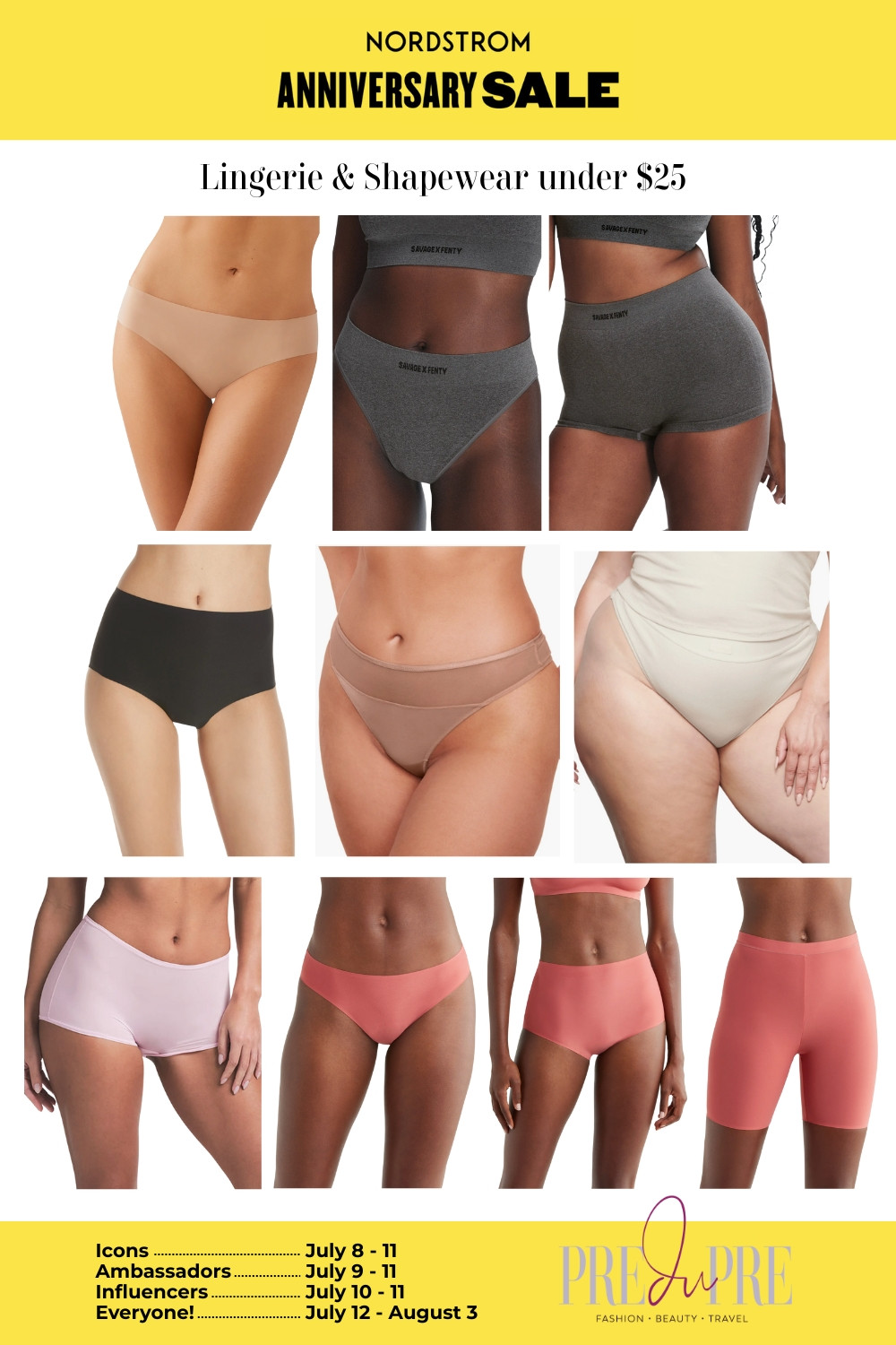 The secret to every great outfit? The right base layers 👏 These lingerie and shapewear pieces from the Nordstrom Anniversary Sale are comfy, smoothing, and all under $25! Whether you’re into seamless thongs, soft briefs, or high-rise shaping shorts, now’s the time to stock up. #LTKIntimates #ShapewearUnder25 #NordstromSaleFinds #LTKUnder25 #EverydayEssentials #WardrobeBasics #ComfortAndSupport 

 #LTKSaleAlert #LTKFindsUnder50
