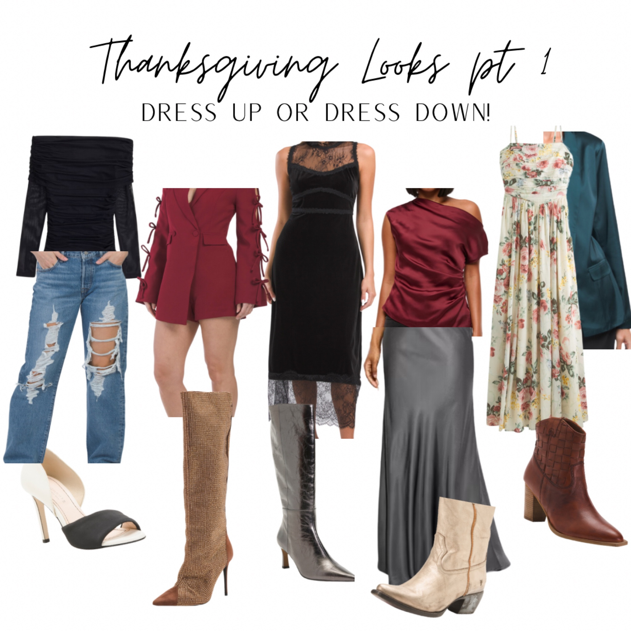 Beautiful burgundies, satin, leather, denim, and lace - amazing looks for incredible prices!💃

#LTKFindsUnder50 #LTKFindsUnder100 #LTKStyleTip