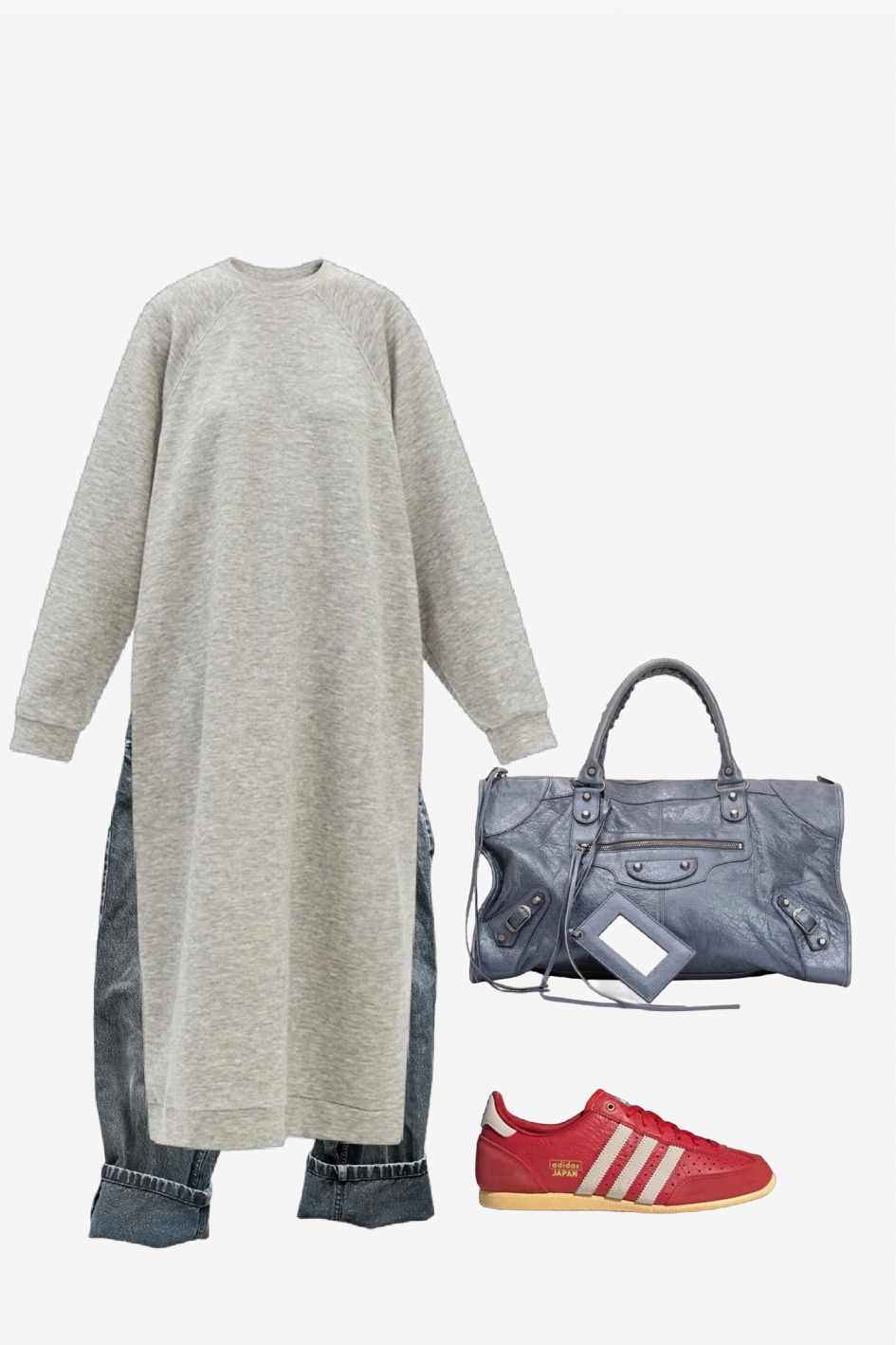 Oversized sweatshirt dress. The last thing I bought from Raey before it closed 😞 dress over pants is one of my favourites, especially when it’s freezing. 
Jeans are vintage bag I found at a consignment shop. 

•
#winteroutfit #balenciaga #wintertrends #torontostylist #StyleOver40  #secondhandFind #fashionstylist #slowfashion #vintagestyle #fringejacket #FashionOver40  #vintagestyle #genX #genXStyle #shopSecondhand #genXInfluencer #genXblogger #secondhandDesigner #Over40Style #40PlusStyle 


#LTKOver40 #LTKShoeCrush #LTKStyleTip