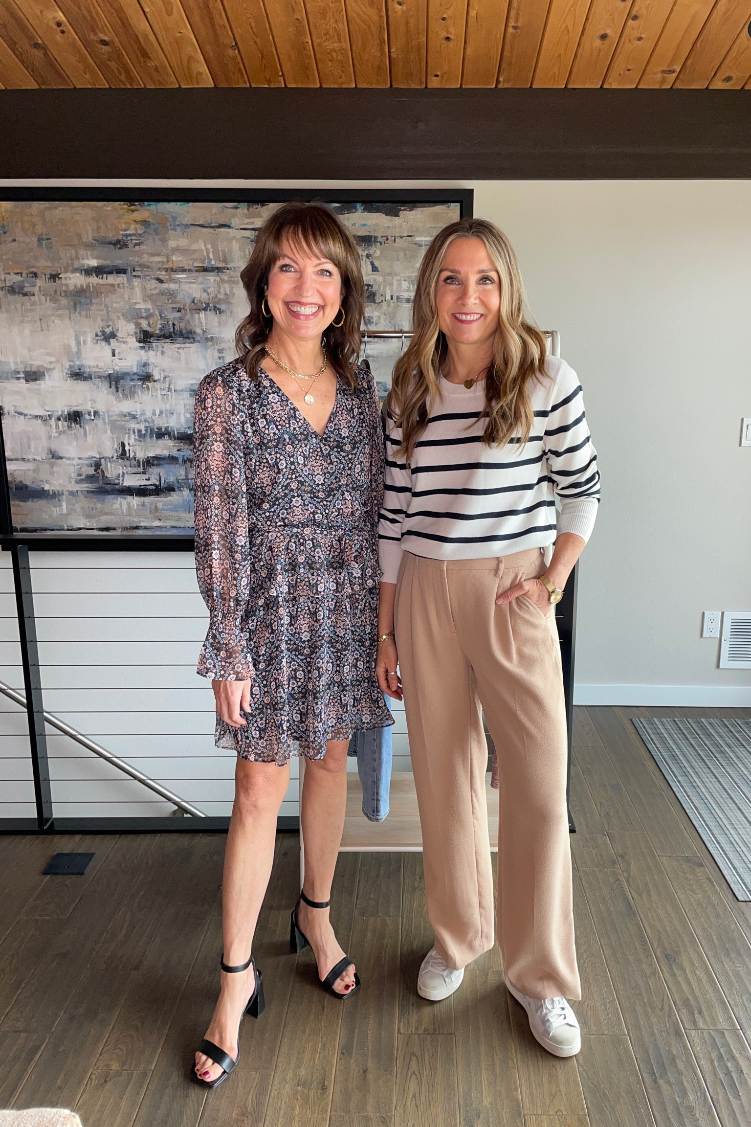 Kohls spring style! Floral dress, striped sweater, wide leg trousers, black heels, wedding guest dress, workwear, Easter dress, work pants, Lauren Conrad, Nine West #ltkspring #ltkseasonal

#LTKsalealert #LTKFind #LTKunder50