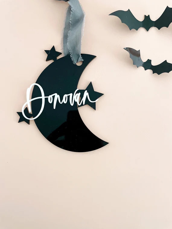 Halloween Basket Tag, Custom Halloween Tags, Halloween Basket, Pastel Halloween, Halloween Treat ... | Etsy (US)