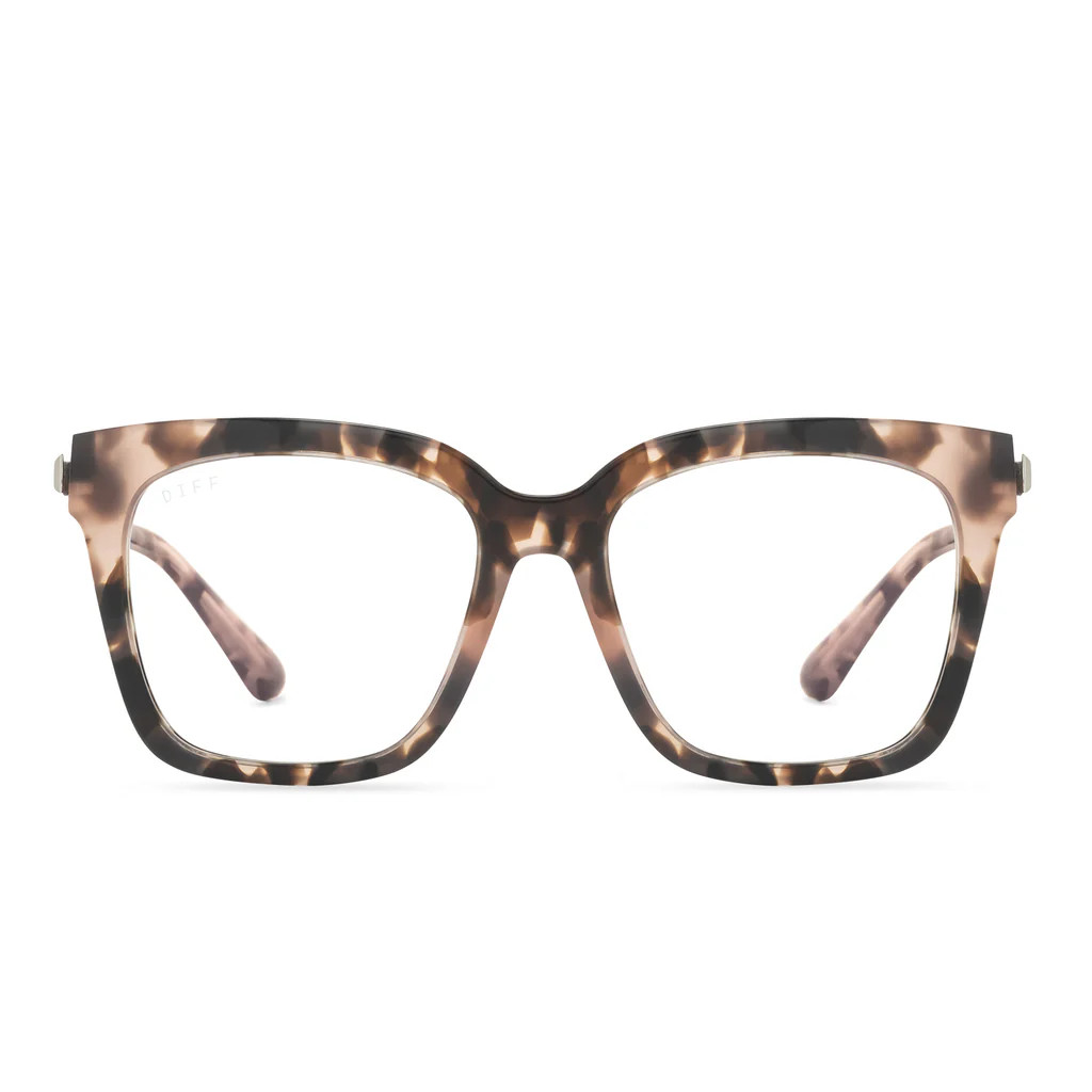 BELLA - HIMALAYAN TORTOISE + BLUE LIGHT TECHNOLOGY GLASSES | DIFF Eyewear