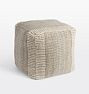 Kaia Corded Pouf | Rejuvenation