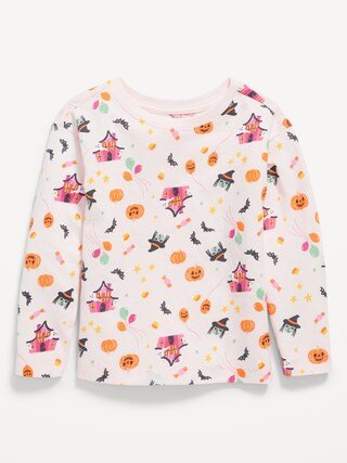 Printed Long-Sleeve T-Shirt for Toddler Girls | Old Navy (US)