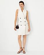 Petite Double Breasted Sheath Dress | Ann Taylor (US)