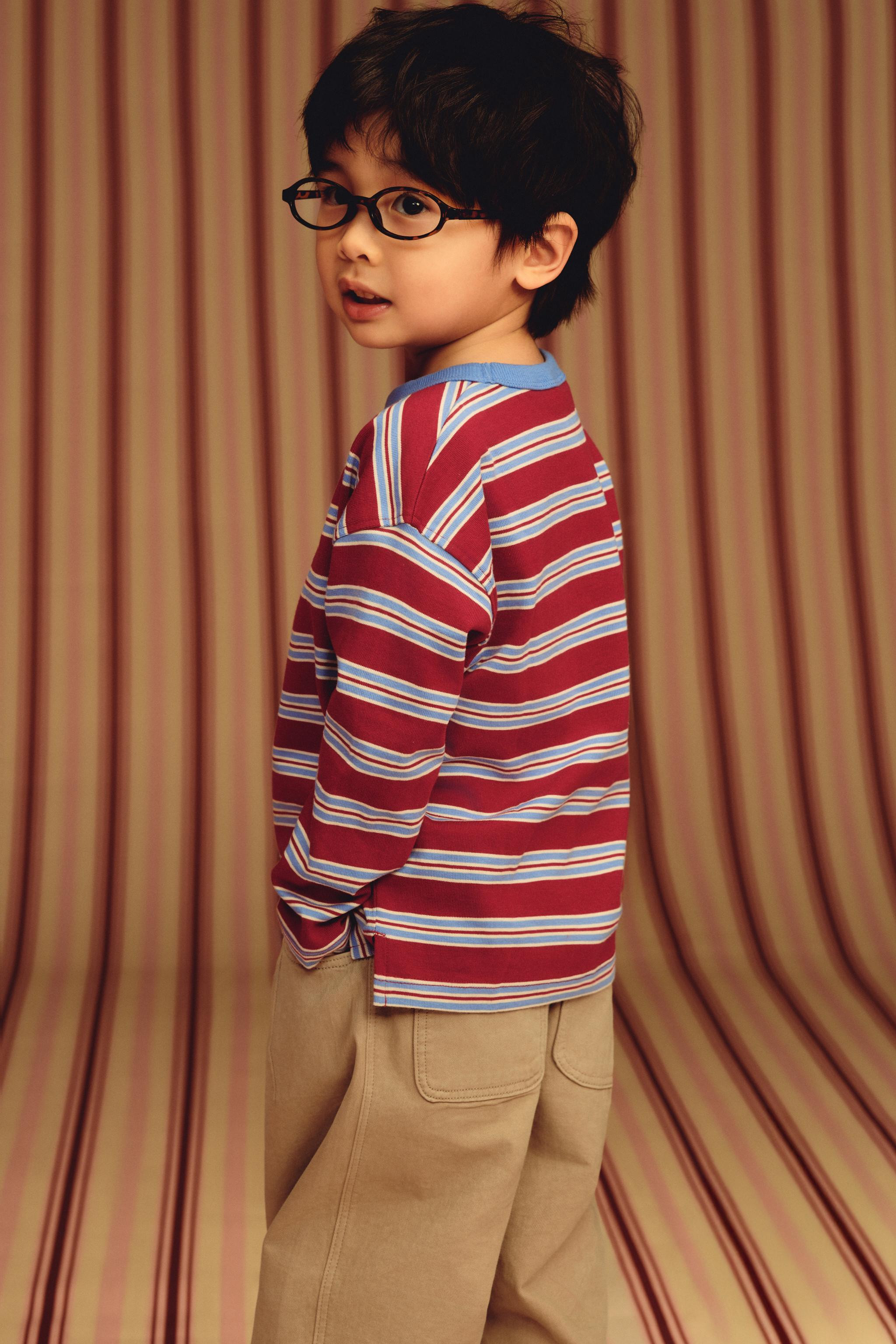 EMBROIDERED STRIPED T-SHIRT | Zara US