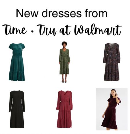 Love these new fall and holiday dresses from Walmart!!  

#LTKstyletip #LTKsalealert #LTKHoliday