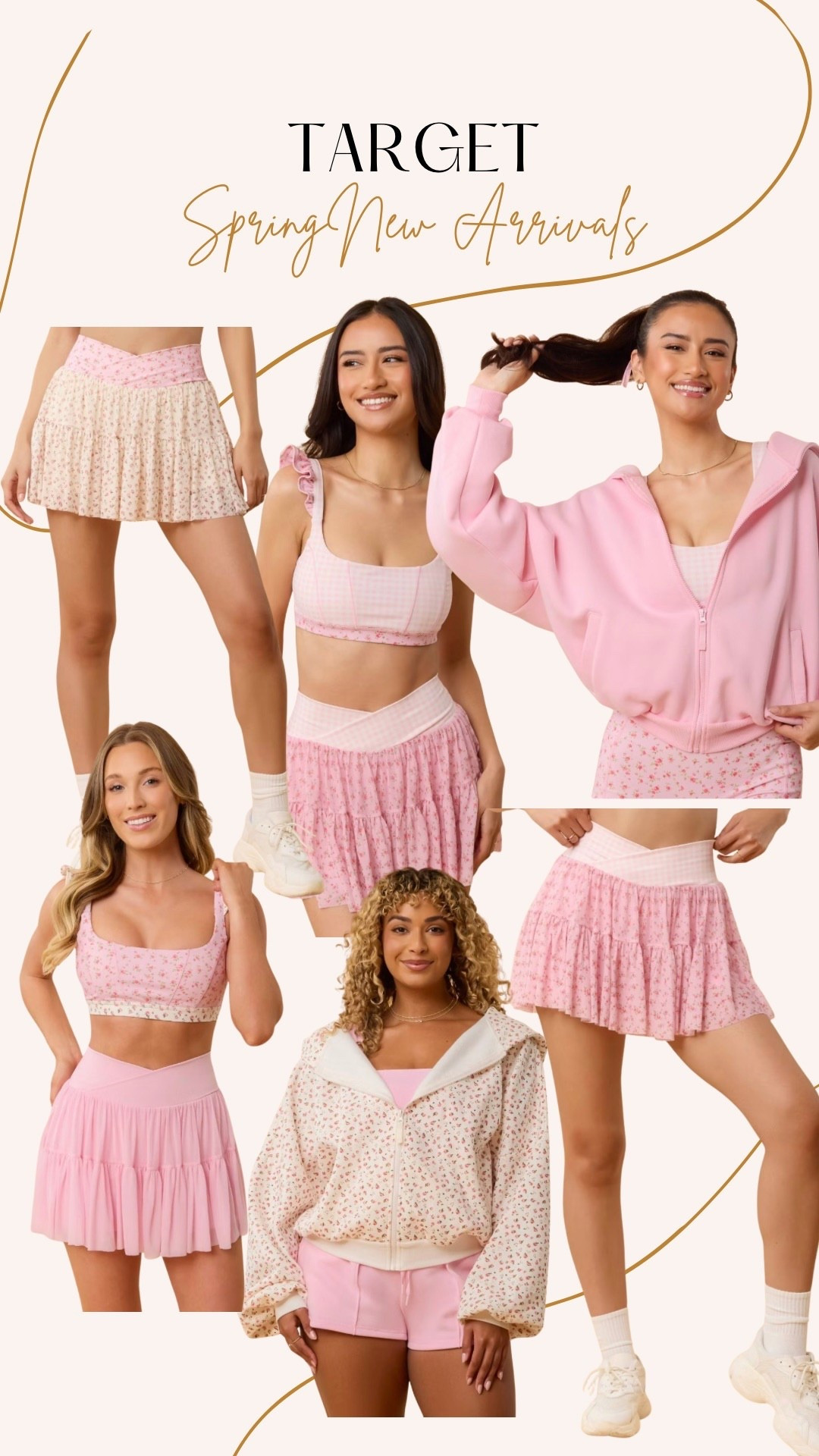 Target new spring activewear love shack fancy vibes 💕

#LTKFindsUnder100 #LTKActive #LTKFindsUnder50