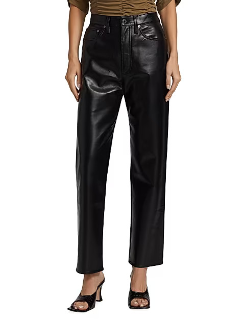 AGOLDE Recycled Leather Pants | Saks Fifth Avenue
