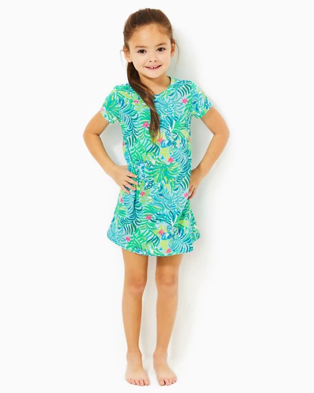 Girls Mini Cody Cotton Dress | Lilly Pulitzer | Lilly Pulitzer