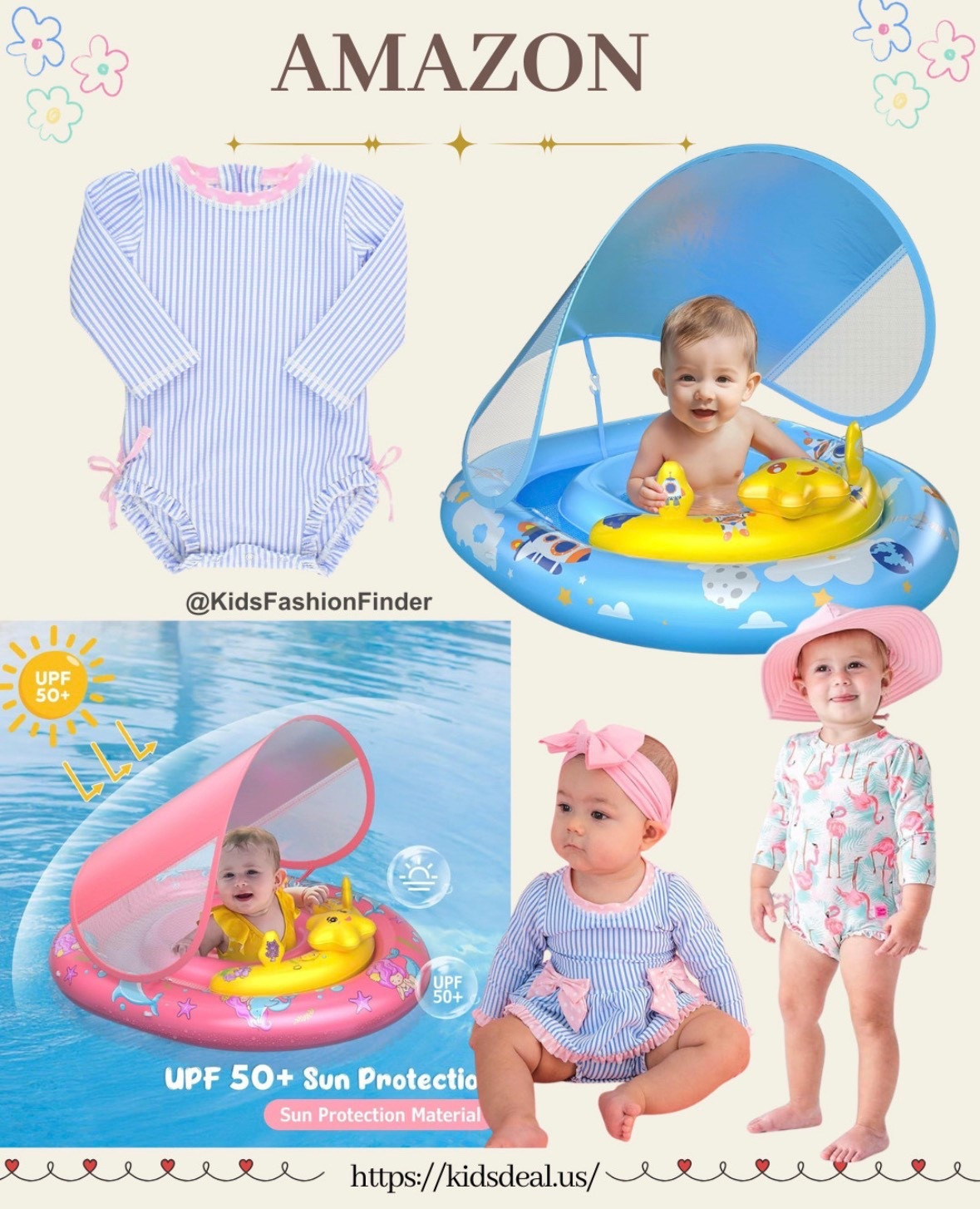 Summer must-have for baby girls ☀️🌸

UPF 50+ long sleeve rash guard swimsuit 💦
Floral print + easy zipper = cute & convenient 👶💗

Ultimate baby pool days ready 🏖️
Now under $20 — such a steal! 🙌

#babyswim #rashguard #summerbaby #poolday #momfinds #babyessentials  

 

#LTKBaby #LTKKids #LTKSaleAlert