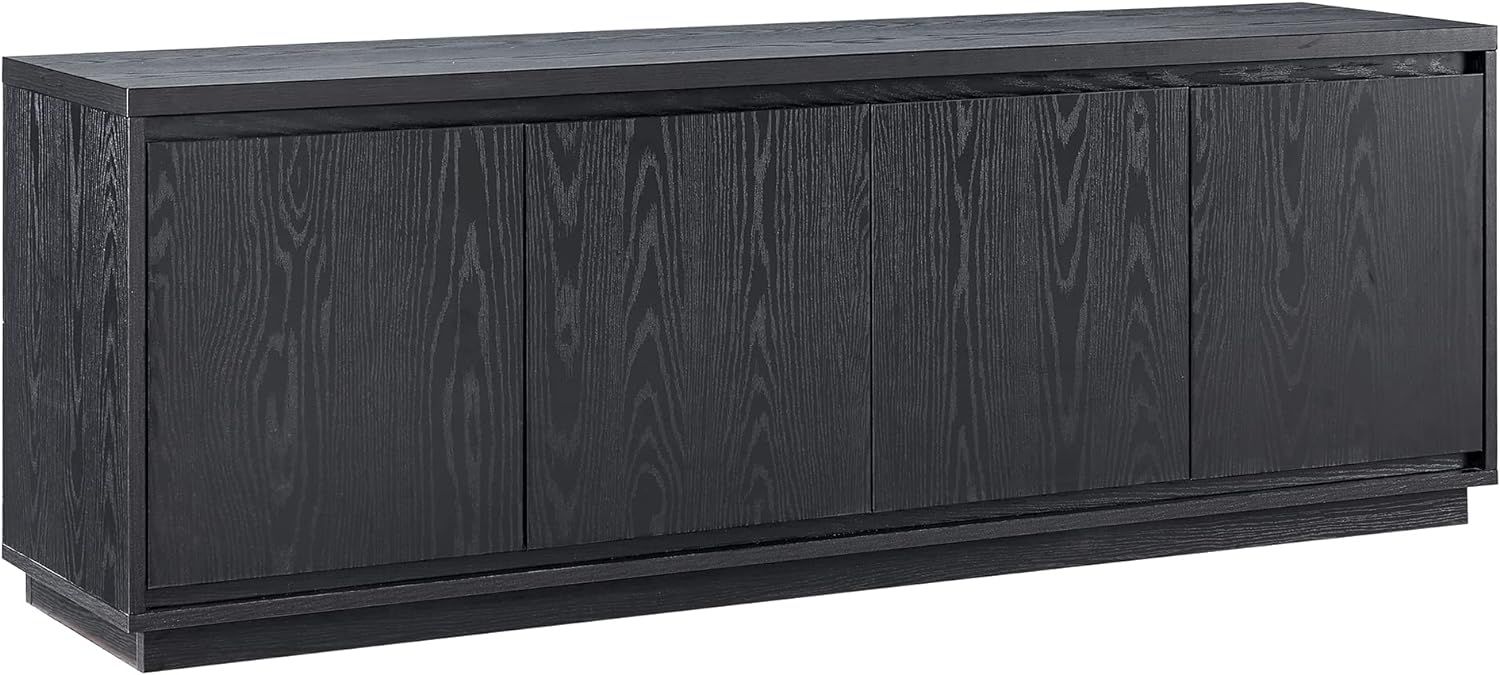 Henn&Hart Presque TV Stand, 68" Wide, Black | Amazon (US)