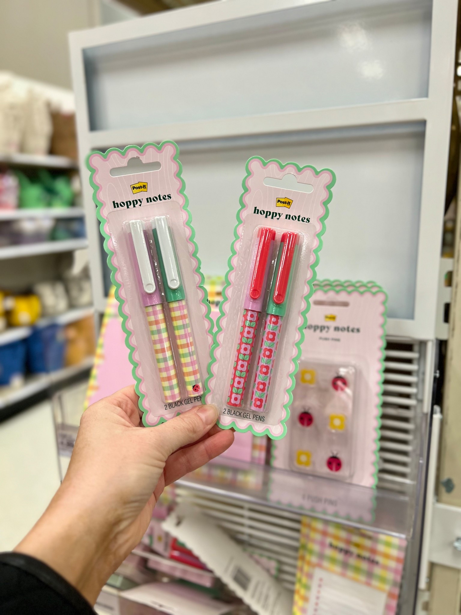 found these super cute gel pens and other spring post-it note accessories that would be super cute Easter basket items for a woman, college student, etc. 

Spring Office, Gel Pens, Office Finds, School Supplies 

#LTKHome