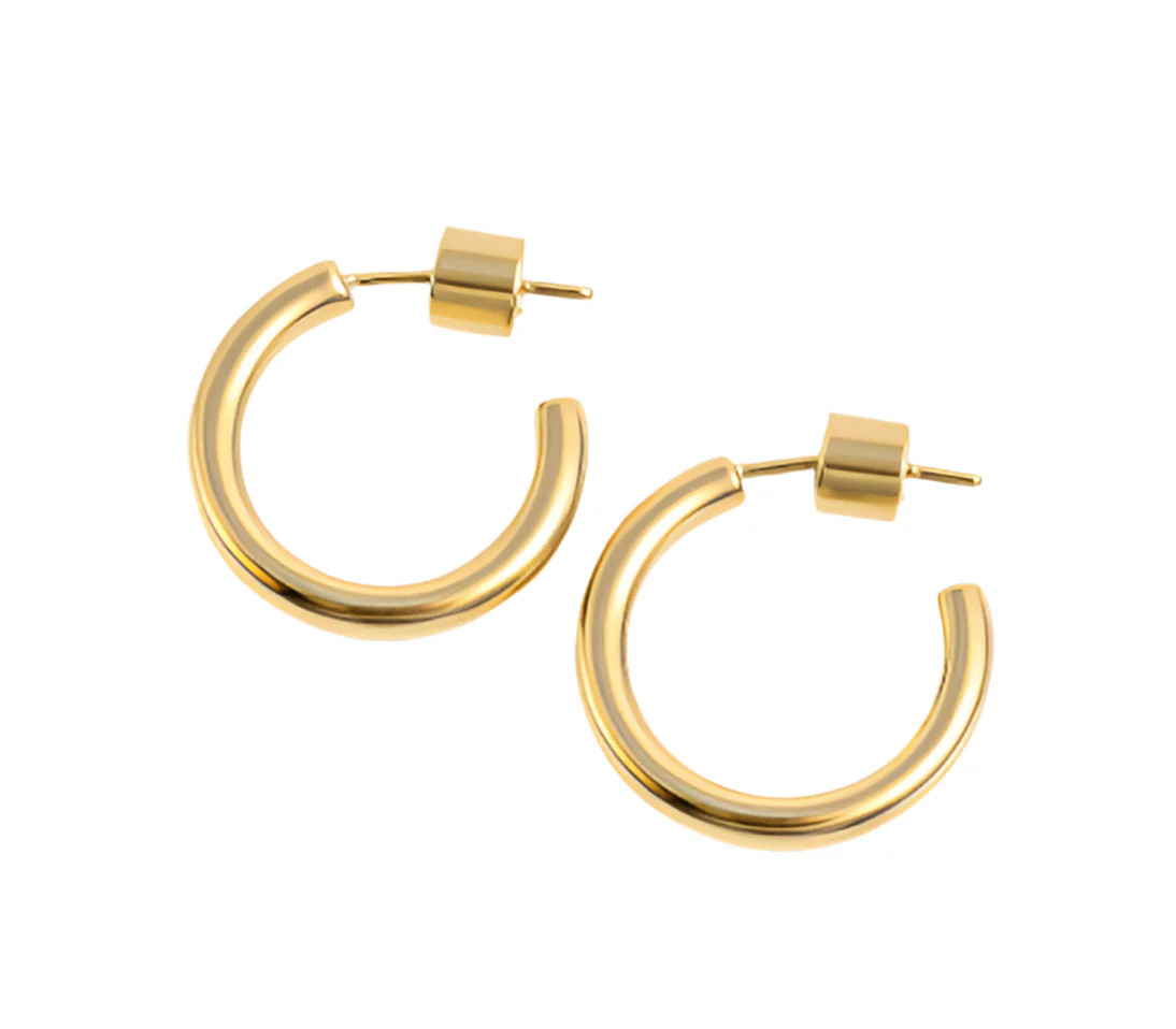 Brielle Chunky 30mm Hoop Earrings | ALAIS BRANCHE'
