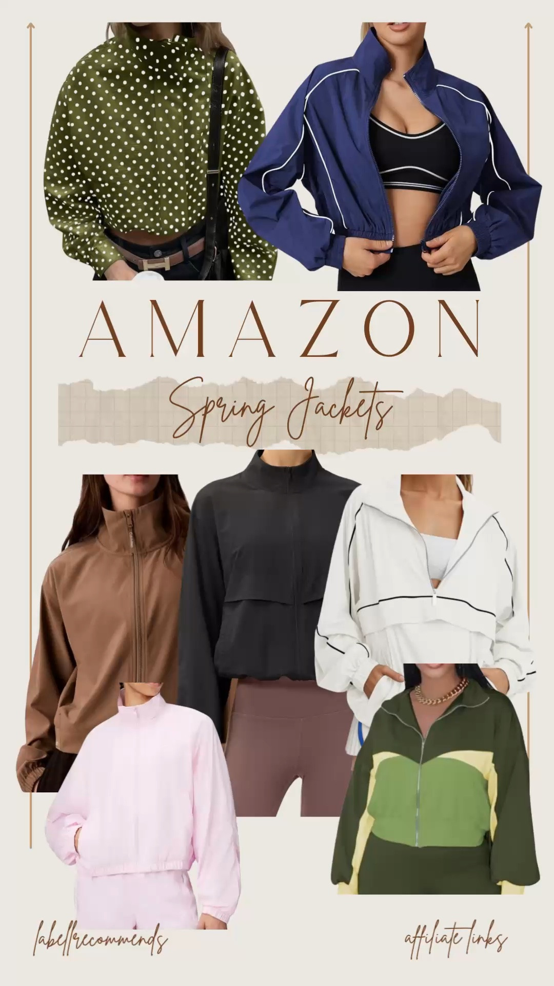 Amazon spring jackets

Half zip jackets, track jackets, windbreakers, spring jackets, casual spring jackets, lightweight jackets for spring

#springjackets #springfashion

#LTKSeasonal