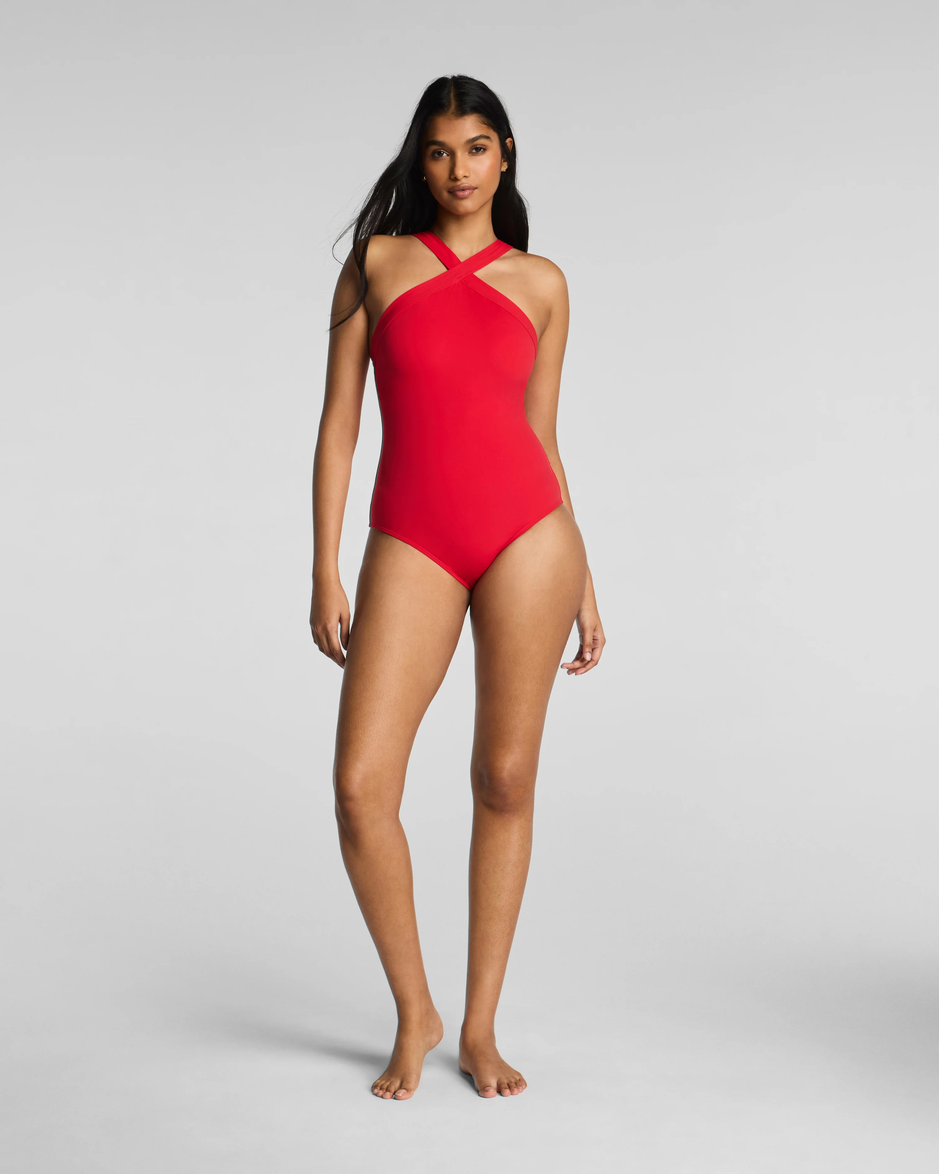 Swim High-Neck One Piece | Spanx