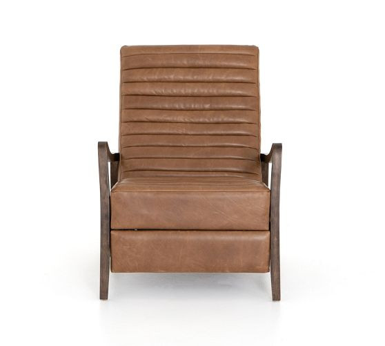 Daphne Leather Recliner | Pottery Barn (US)