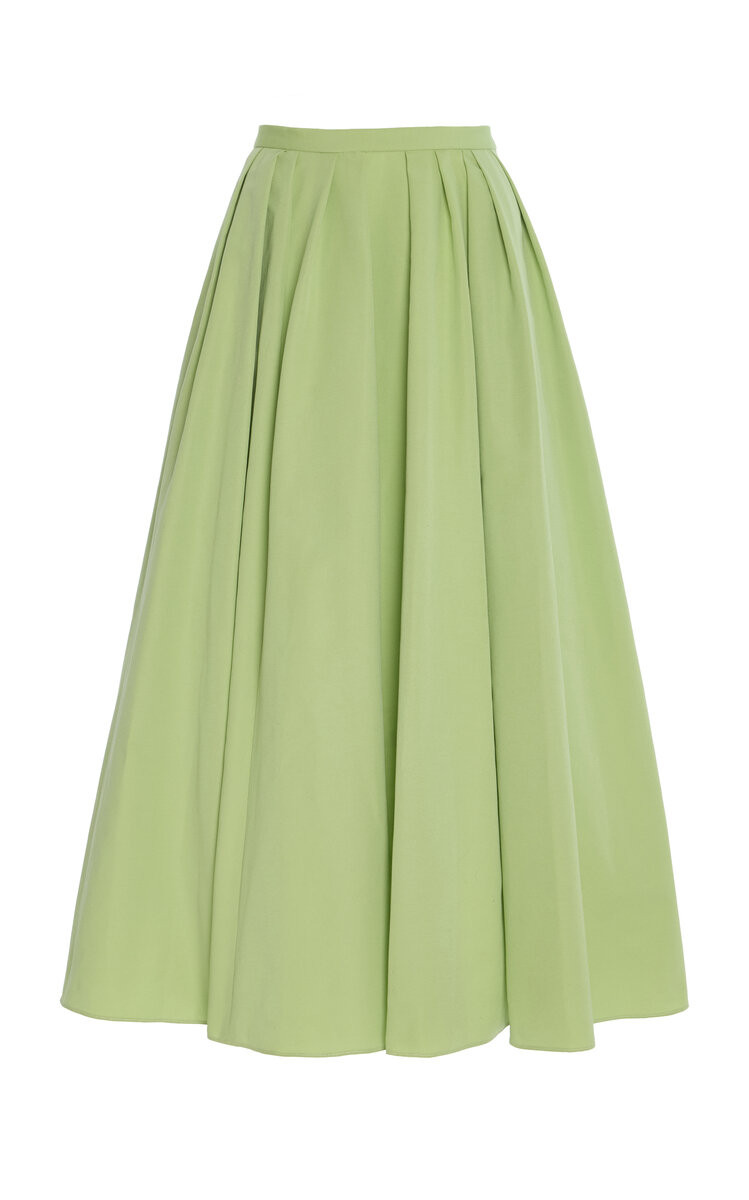 Classic Pleated Cotton Skirt | Moda Operandi (Global)