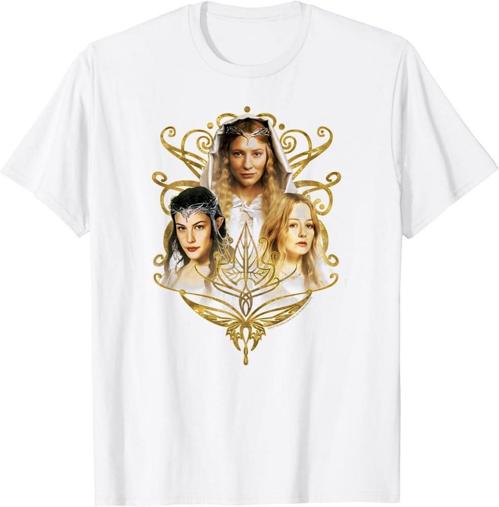 Lord of the Rings Women of Middle Earth T-Shirt | Amazon (US)
