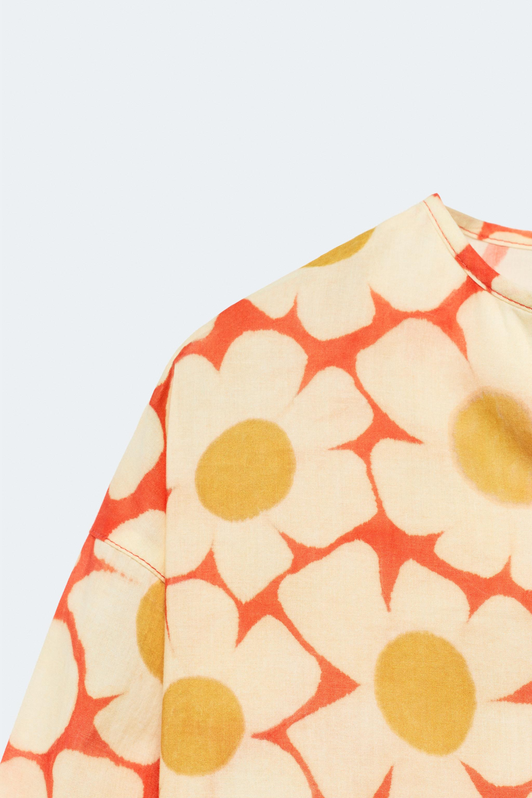 2-14 YEARS/ LIMITED EDITION FLORAL SHIRT | Zara US