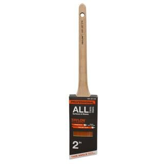 PRO 2 in. Trylon Thin Angled Sash Paint Brush HD 3620 N | The Home Depot