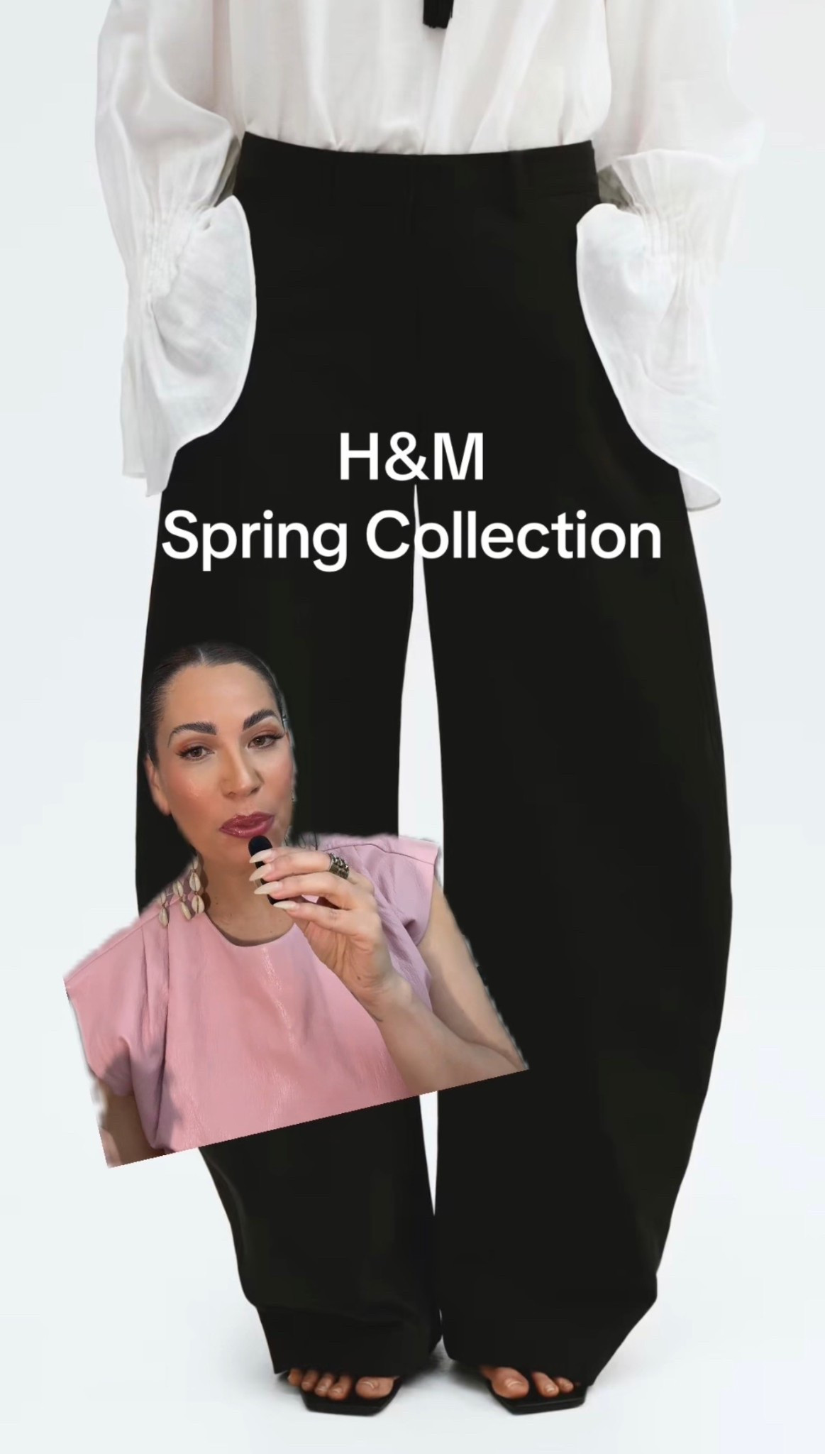 H&M, spring arrivals, neutral clothing, barrel pants, H&M spring fashion, capsule wardrobe, designer for less 