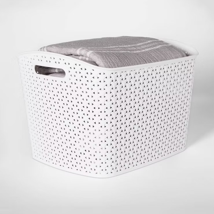 Y-Weave XL Curved Decorative Storage Basket - Brightroom™ | Target