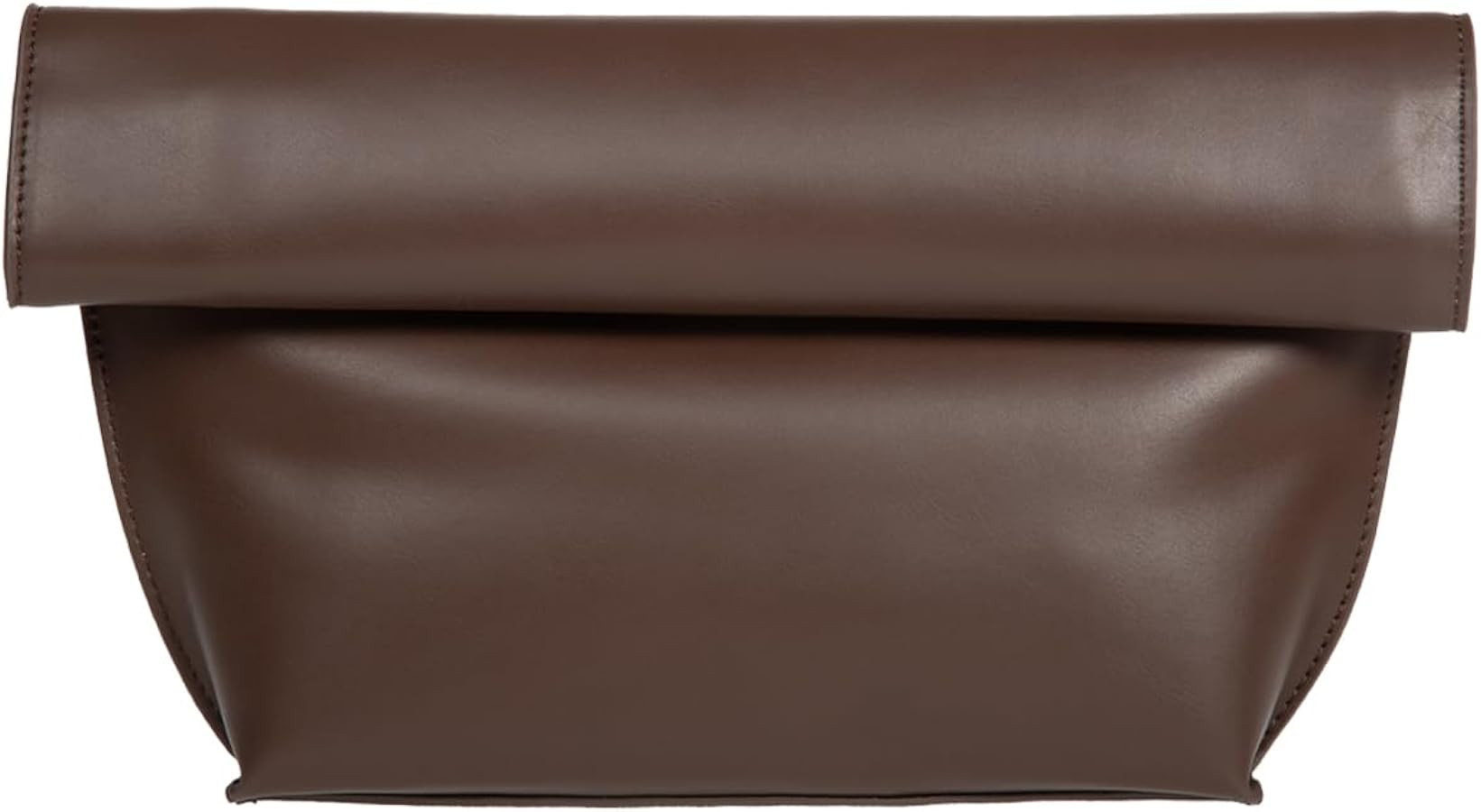 JNB Faux Leather Oversize Foldover Clutch | Amazon (US)