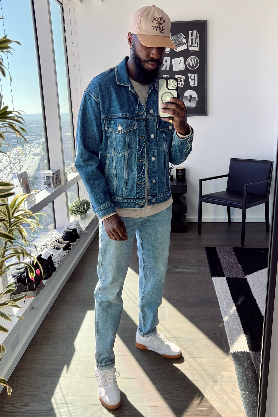 Fall outfit with a denim jacket from Abercrombie and jeans. Links to all items down below ⬇️ !

#LTKmens