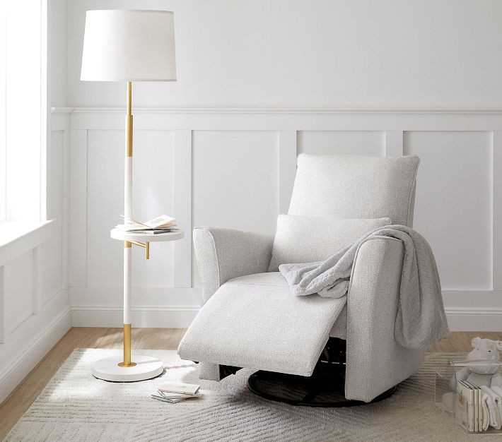 Serene Manual & Power Swivel Glider Recliner | Pottery Barn Kids