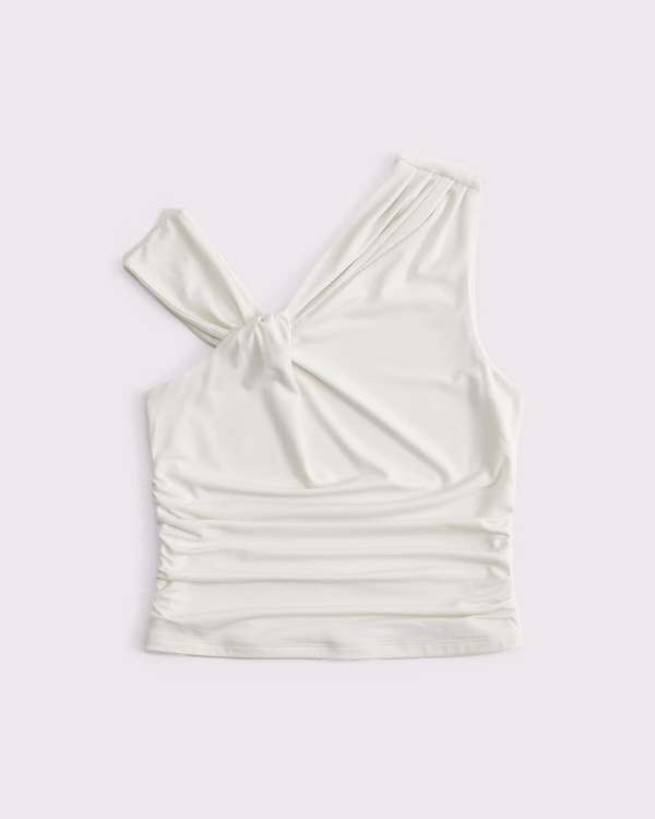 Women's Slinky Jersey Twisted Top | Women's Tops | Abercrombie.com | Abercrombie & Fitch (US)