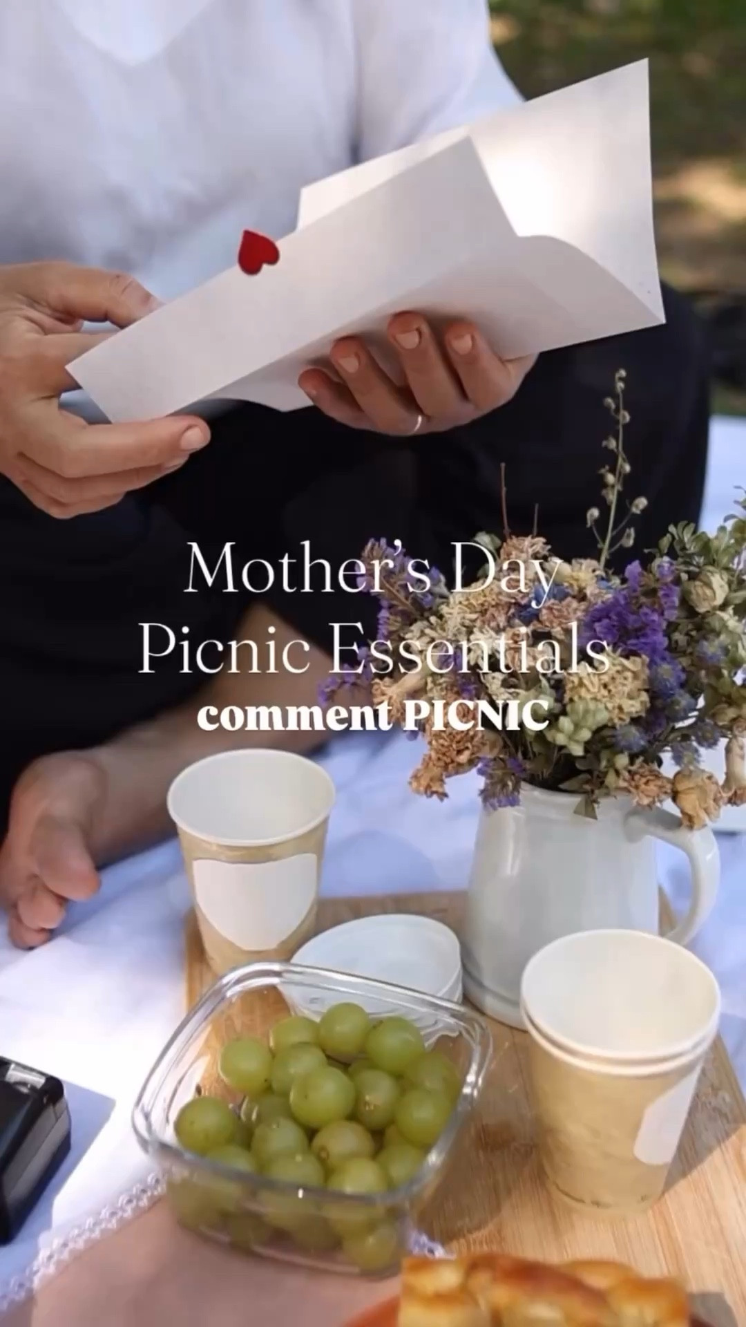 Links to all the essentials for creating the perfect picnic for Mother’s Day!

#mothersday #mothersdaypicnic #mothersdaygiftideas #mothersdaygiftguide mothersdaygifts mothersdaygift mothersdaygiftidea

⬇ https://liketk.it/68q3P ltkmothersday

https://liketk.it/68q3a