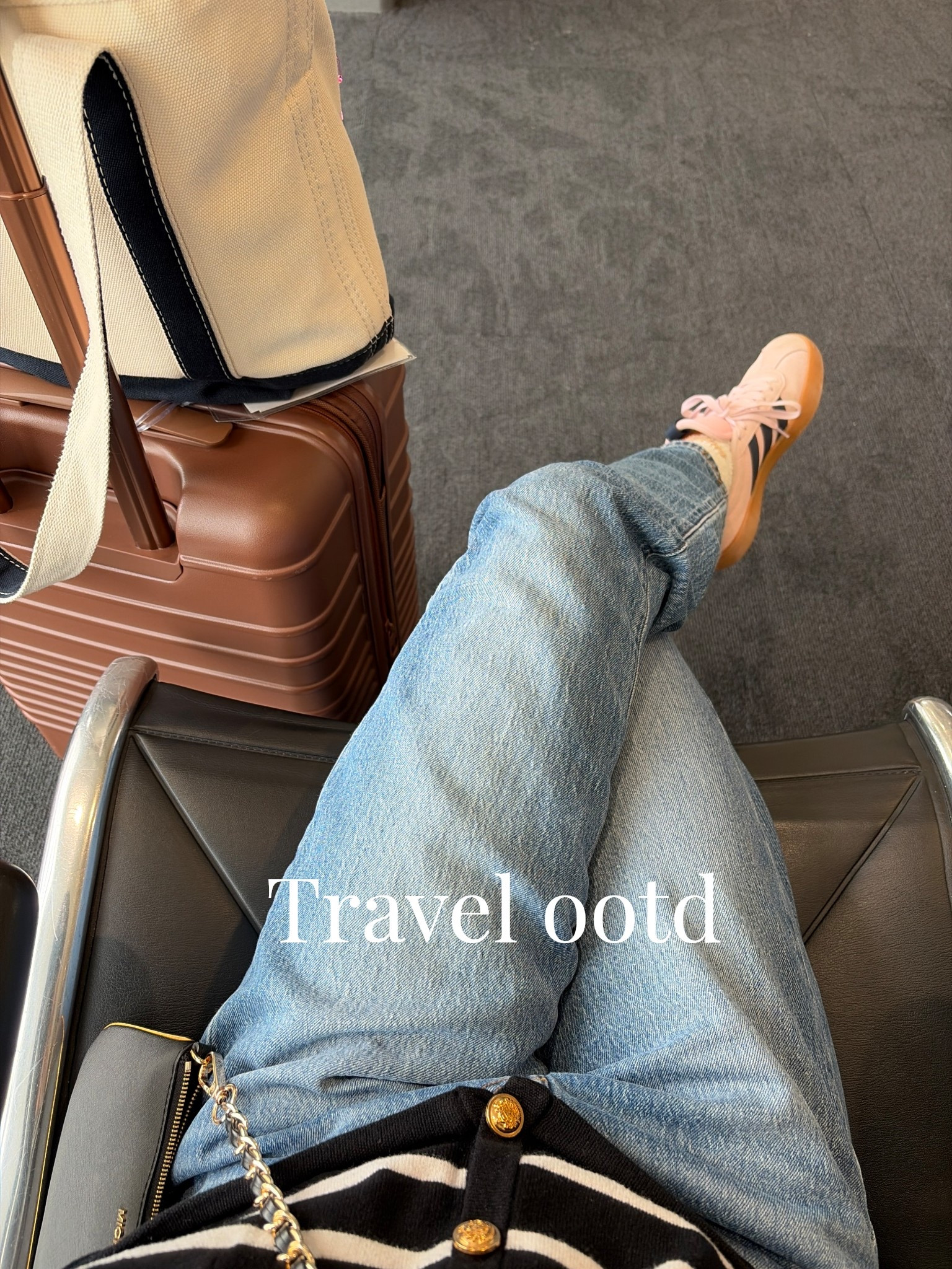 My flight is only 1.5hrs so I decided to look cute rather than comfy😅
m

#LTKTravel #LTKootd