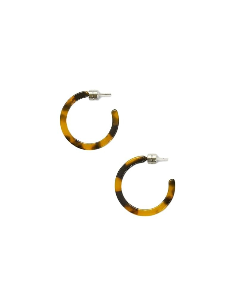 MACHETE Circle Hoop Earrings Acetate Resin Fashion Jewelry for Women | Amazon (US)