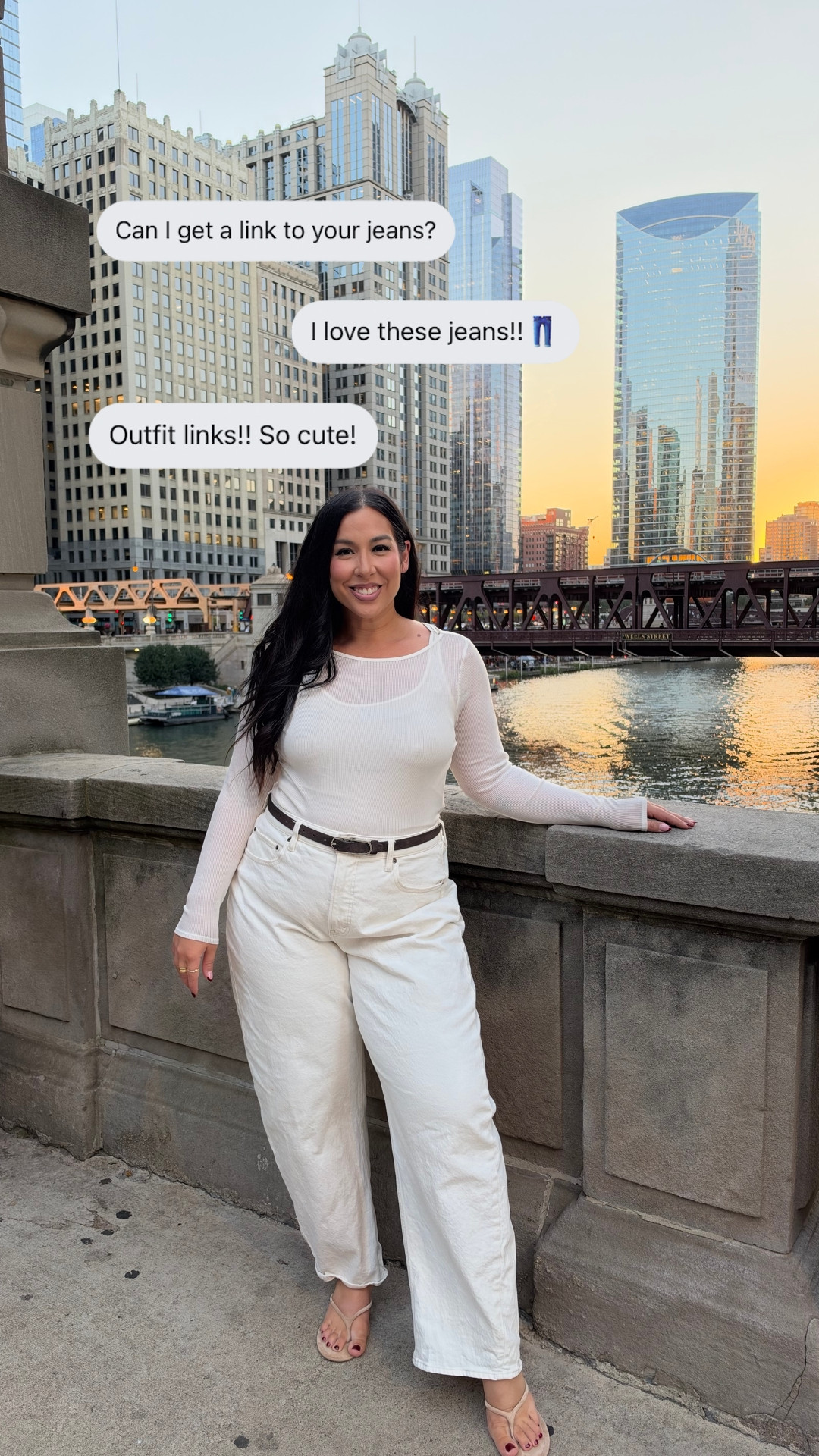 These jeans really are my holy grail jeans! They're super flattering and soft belly friendly! Wearing an 33 on the bottom and an XL on top. Midsize, midsize fashion, fall fashion, jeans, abercrombie 

 #LTKootd #LTKMidsize