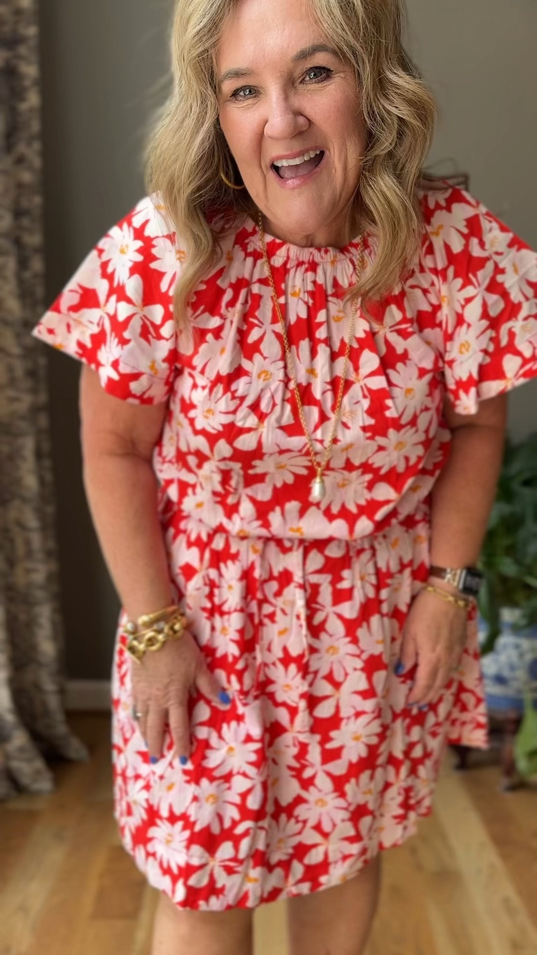 Have you heard of thigh society? It’s chafe wear and I’m loving it! Buttery soft and smooth, not compression. Cooling! 
I’m wearing a L/XL Available XS-6X

Dress size L
Striped dress size 14 (it’s 25% off)
Eyelet blazer size 2.0 on sale
Stretch linen pants size 12 (similar color avail) 25% off code MAY25

Undergarments Walmart Boden Chicos NYDJ 

#LTKSeasonal #LTKMidsize #LTKOver40